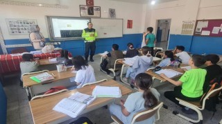 Iğdırda öğrencilere trafik bilinci eğitimi verildi