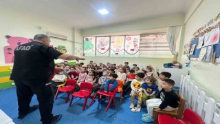 İncirliovada miniklere yangın ve afet eğitimi