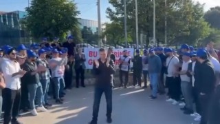 İşçiler maaş ve yan haklarda anlaşamayınca o fabrikada üretim durdu