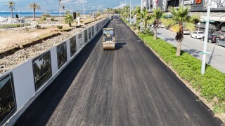 İskenderun Atatürk Caddesi’nde Asfaltlama Çalışmaları Başladı