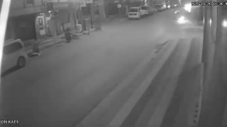 Ispartada çöp konteynerine çarpan motosiklet sürücüsü yaralandı
