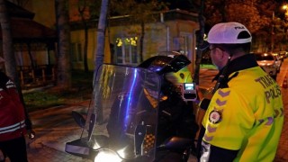 Ispartada trafik ve asayiş uygulamasında 21 araca ceza kesildi