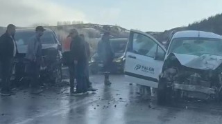 İspirde trafik kazası: 4 yaralı