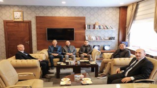 İstanbul İl Milli Eğitim Müdürü Yentürden Ağrı İl Milli Eğitim Müdürü Kökreke ziyaret