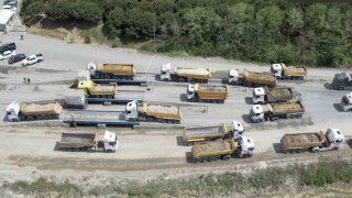 İstanbulda hafriyat döküm sahası sayısının 1e düşmesi kilometrelerce kuyruğa neden oldu