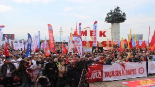 İzmirde 1 Mayıs kutlaması