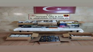 Jandarma ekipleri 11 bin makaron ele geçirdi