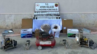 Jandarmadan kaçak tütün baskını: 2 gözaltı