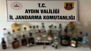 Jandarmadan sahte alkol baskını