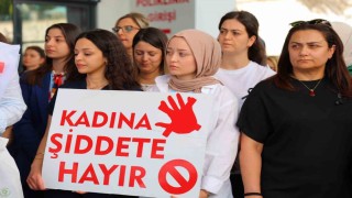 Kahramanmaraşta kadına ve sağlıkta şiddete tepki