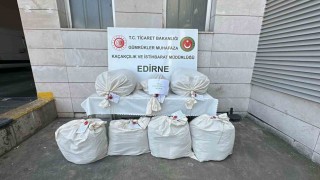 Kapıkulede televizyon ünitesinde 49 kilo esrar ele geçirildi
