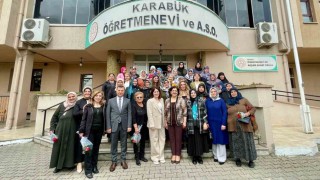 Karabükte şehit anneleri yemekte buluştu