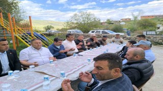 Karahallı köyünde yağmur duası yapıldı