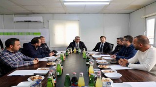 Karaman-Ulukışla Hızlı Tren Hattında saha incelemesi