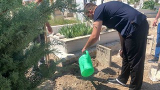 Karamanda hastane tuvaletinde ölü doğan 5 aylık bebek defnedildi