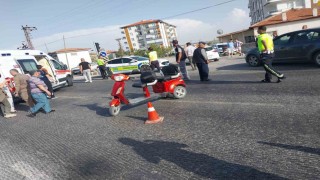 Karapınarda trafik kazaları: 2 yaralı