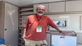Karavan tutkunları İzmirde bir araya geldi