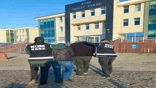 Karsta 9 yıl hapis cezaları bulunan ağabeyi ve kardeşi yakalandı