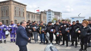 Karsta güvenli motosiklet kullanımı eğitimi