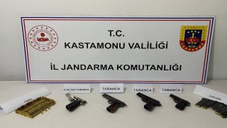 Kastamonuda kaçak silah operasyonu: 1 gözaltı