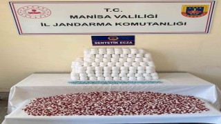 Kayalıkta ve çalılar arasında uyuşturucu deposu