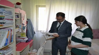 Kaymakam Ateş, öğrencilerin misafiri oldu