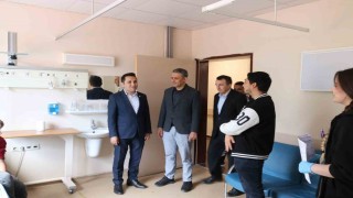 Kaymakam Bildiriciden eğitim ve sağlık kurumlarına ziyaret