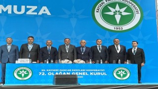 Kayseri Pancar Ekicileri Kooperatifinde Akay güven tazeledi