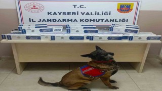 Kayseride bin 400 paket kaçak sigara yakalandı
