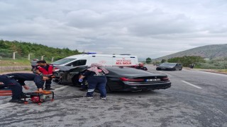 Kayseride trafik kazası: 1 ölü 2 ağır yaralı
