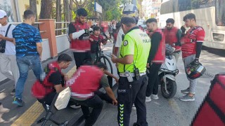 Kaza yapan kurye için arkadaşları seferber oldu