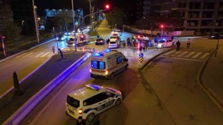 Kırıkkalede zincirleme trafik kazası: 2 yaralı