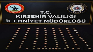 Kırşehirde tarihi eser kaçakçılarına operasyon: 151 parça tarihi eser ele geçirildi