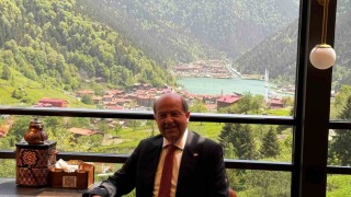 KKTC Cumhurbaşkanı Ersin Tatar, Uzungöle hayran kaldı
