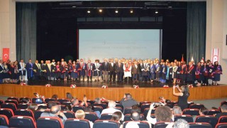 KKTC Cumhurbaşkanı Tatarın katılımıyla Akademik Unvan Töreni