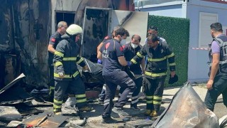 Konteynerde yanarak ölen kişinin kimliği belirlendi