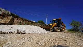 Konyaaltında yayla yolları onarılıyor