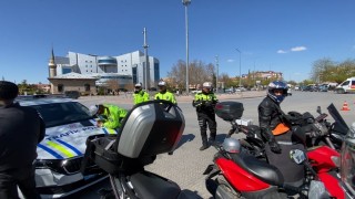 Konyada motosikletlere sıkı denetim