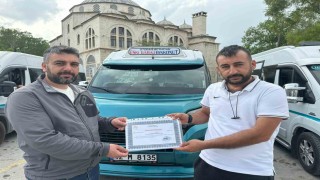 Konyada yılın şoföründen trafikte hoşgörü ve saygı tavsiyesi