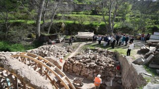 Koramaz Vadisindeki Çevreş Değirmeni restore ediliyor