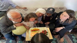 Kore Gazisine 95inci yaş günü kutlaması