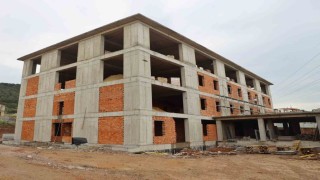 Körfez Devlet Hastanesi ek binası hızla yükseliyor