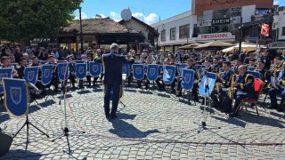 Kosovada 19 Mayıs coşkusu: Türk Hava Kuvvetleri Komutanlığı Bandosu konser verdi