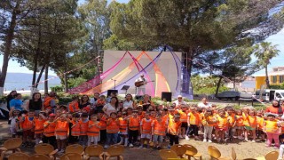 Köyceğizli minikler çocuk konserinde eğlendi