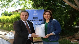 Köyceğizli üreticilere yerli Susam tohumu dağıtıldı
