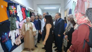 Kozanda kadınların el emekleri sergilendi
