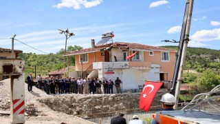 Kükürt Köyü camii temel atma töreni dualar eşliğinde gerçekleşti