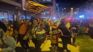 Kulada Galatasaray coşkusu