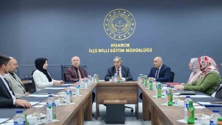 Kütahya İl Milli Eğitim Müdürü Yılmaz, Hisarcıkta okul ve kurum müdürleriyle buluştu