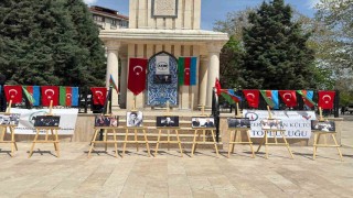 Kütahyada Haydar Aliyevin 102. doğum günü anısına resim sergisi